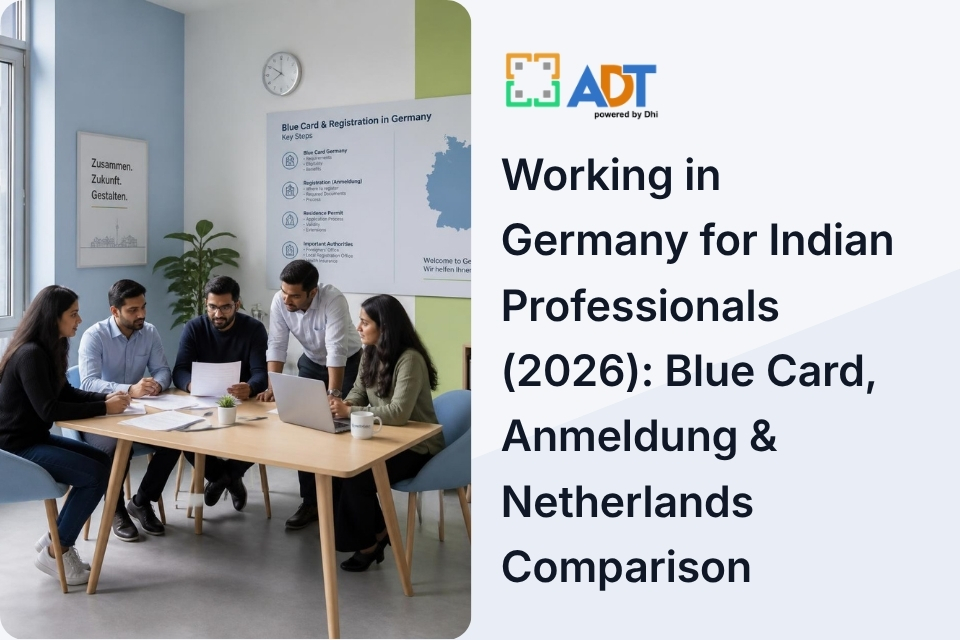 Working in Germany for Indian Professionals (2026): Blue Card, Anmeldung & Netherlands Comparison